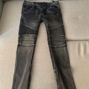 MNML zipper jeans